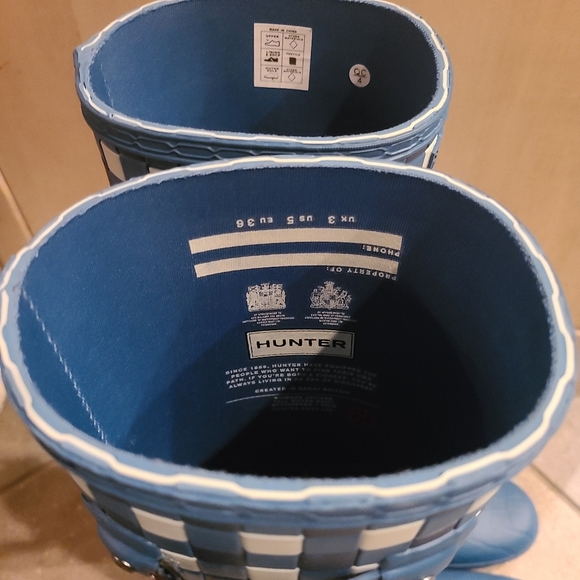 Hunter Original Winter Bright Tall Matte Rain Boot, Size 5 NEW - Picture 8 of 11